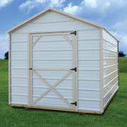 Get a storage shed for Cousin Ed from Derksen Buildings