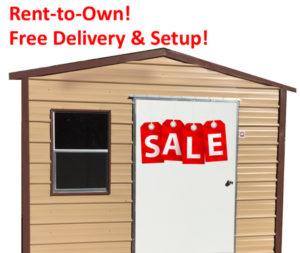 storage sheds for rent in Lucedale MS