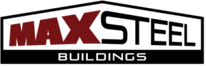 MaxSteel portable buildings logo