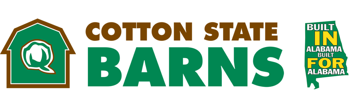 portable buildings and storage sheds for sale in Hamilton alcotton states logo